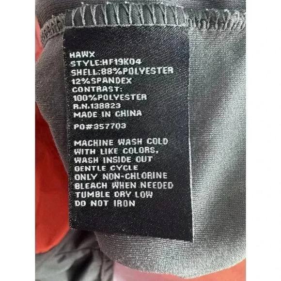 Hawx Work Gear Long Sleeve Pullover Shirt Medium Reflective Logo - Picture 5 of 6